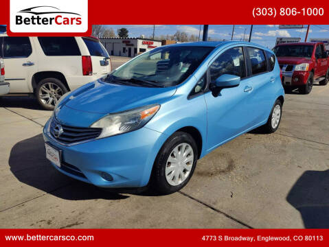 2015 Nissan Versa Note for sale at Better Cars in Englewood CO