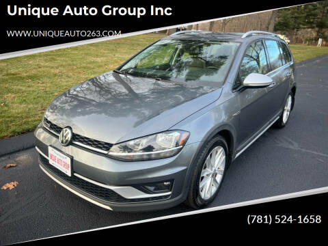 2018 Volkswagen Golf Alltrack for sale at Unique Auto Group Inc in Whitman MA