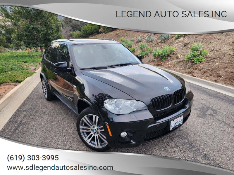 2012 BMW X5 for sale at Legend Auto Sales Inc in Lemon Grove CA