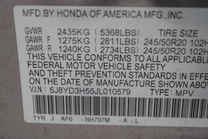 2018 Acura MDX w/Tech