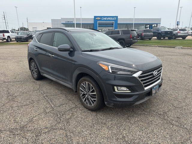 Used 2021 Hyundai Tucson Ultimate with VIN KM8J3CAL2MU348463 for sale in Bloomington, IL