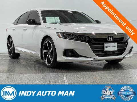 2021 Honda Accord for sale at INDY AUTO MAN in Indianapolis IN