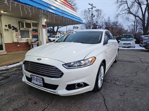 2015 Ford Fusion Energi for sale at New Wheels in Glendale Heights IL