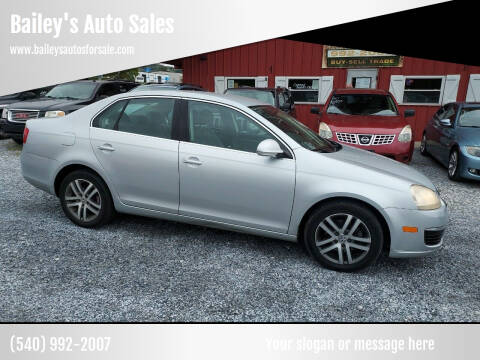 2006 Volkswagen Jetta for sale at Bailey's Auto Sales in Cloverdale VA