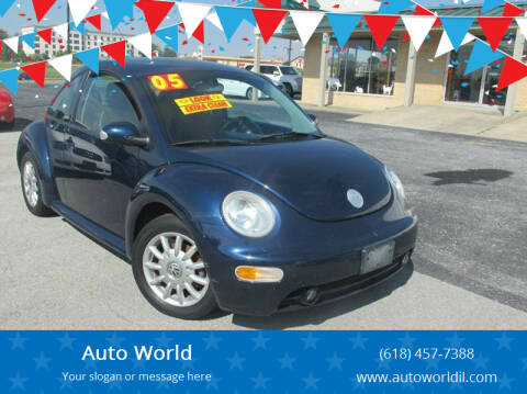 2005 Volkswagen New Beetle for sale at Auto World in Carbondale IL