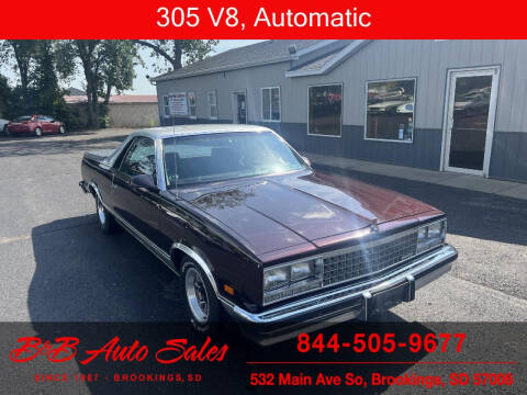 1986 GMC Caballero for sale at B & B Auto Sales in Brookings SD