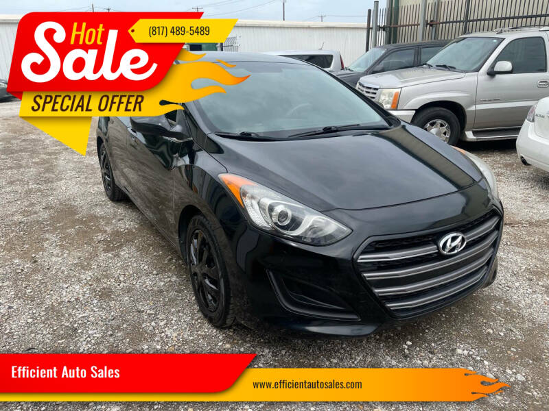2016 Hyundai Elantra GT for sale at Efficient Auto Sales in Crowley TX
