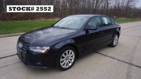 2014 Audi A4 for sale at Autolika Cars LLC in North Royalton OH