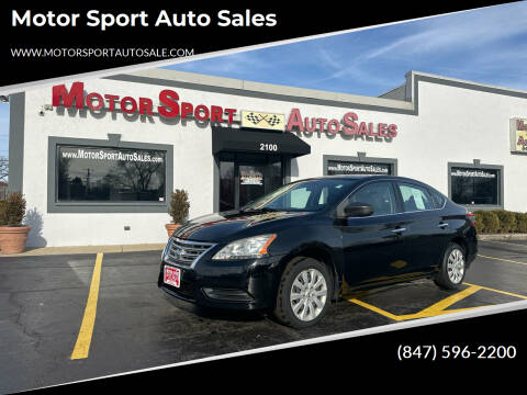 2015 Nissan Sentra for sale at Motor Sport Auto Sales in Waukegan IL