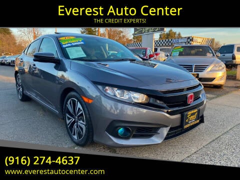 2016 Honda Civic for sale at Everest Auto Center in Sacramento CA