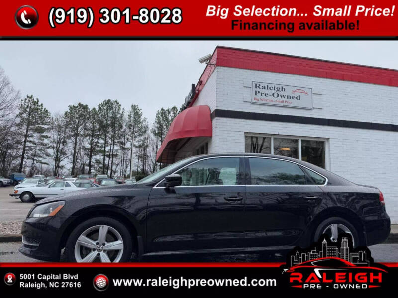 2014 Volkswagen Passat for sale at Raleigh Pre-Owned in Raleigh NC