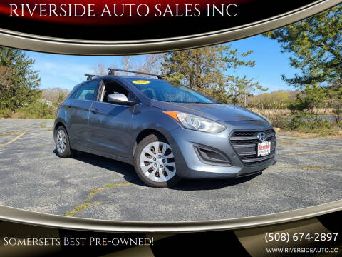 2016 Hyundai Elantra GT for sale at RIVERSIDE AUTO SALES INC in Somerset MA