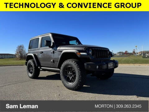 2024 Jeep Wrangler for sale at Sam Leman CDJRF Morton in Morton IL