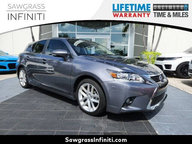 2017 Lexus CT 200h for sale in Tamarac, FL
