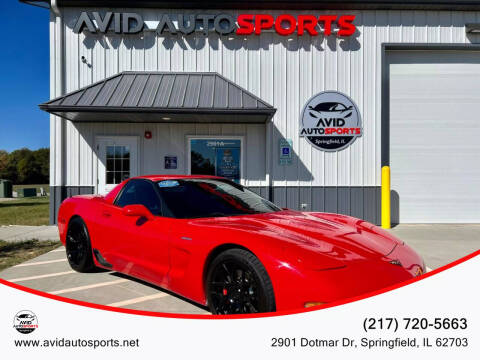 2001 Chevrolet Corvette for sale at AVID AUTOSPORTS in Springfield IL