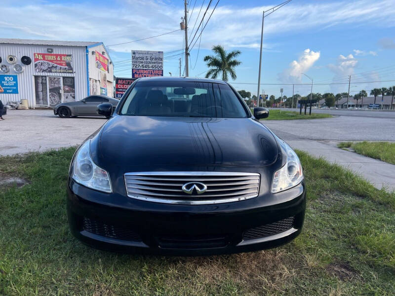 2008 Infiniti G35 for sale at ONYX AUTOMOTIVE, LLC in Largo FL