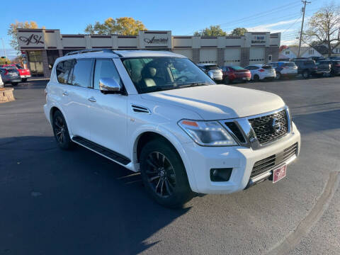 2019 Nissan Armada for sale at ASSOCIATED SALES & LEASING in Marshfield WI