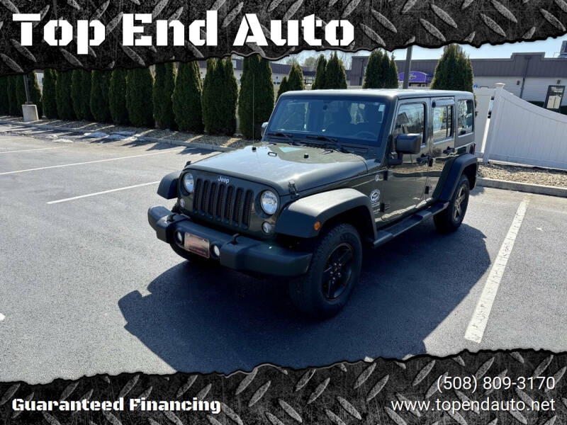 2015 Jeep Wrangler Unlimited for sale at Top End Auto in North Attleboro MA
