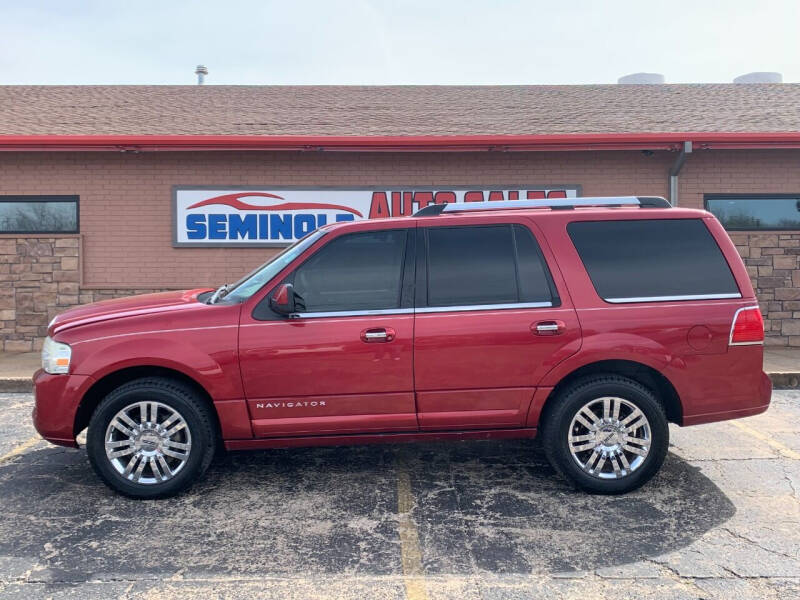 2007 Lincoln Navigator for sale at Seminole Auto Sales in Seminole OK