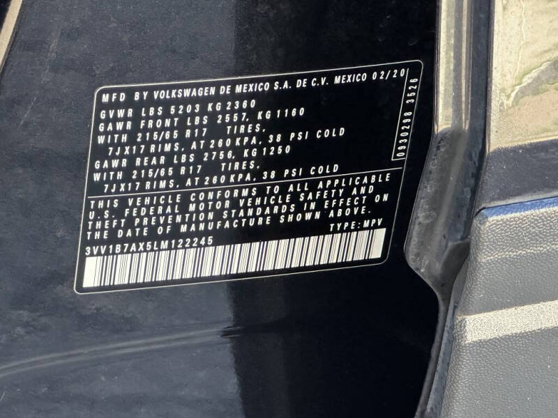 2020 Volkswagen Tiguan S