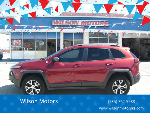 2014 Jeep Cherokee for sale at Wilson Motors in Junction City KS