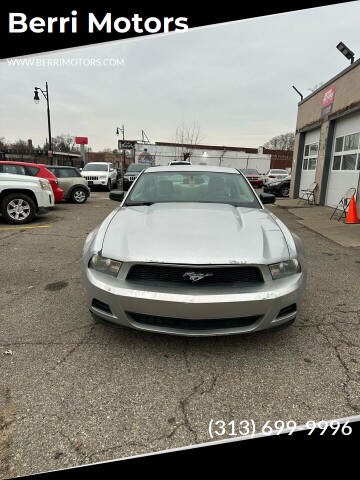 2010 Ford Mustang for sale at Berri Motors in Detroit MI