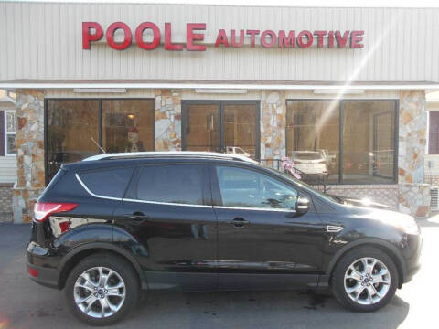 2016 Ford Escape for sale at Poole Automotive in Laurinburg NC