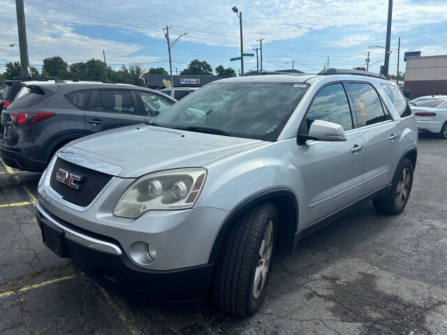 2010 GMC Acadia for sale at HEARTLAND AUTO SALES in Indianapolis, IN