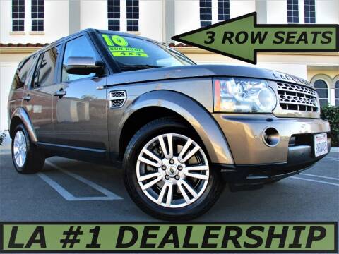 2010 Land Rover LR4 for sale at ALL STAR TRUCKS INC in Los Angeles CA