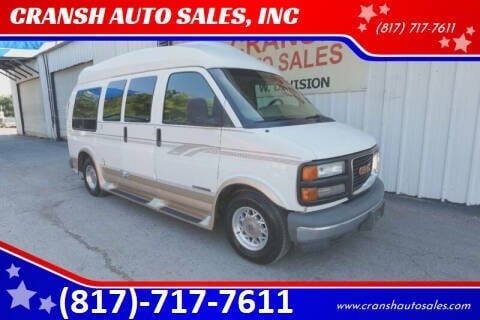 1997 GMC Savana for sale at CRANSH AUTO SALES, INC in Arlington TX