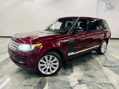 2016 Land Rover Range Rover for sale at GW Trucks in Jacksonville FL
