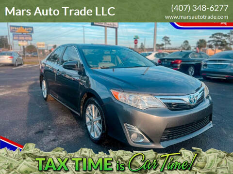2014 Toyota Camry Hybrid for sale at Mars Auto Trade LLC in Orlando FL
