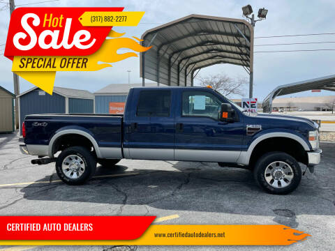 2008 Ford F-350 Super Duty for sale at CERTIFIED AUTO DEALERS in Greenwood IN