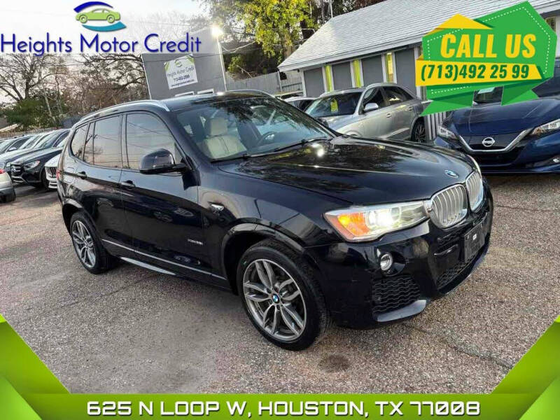 2016 BMW X3 for sale at Heights Motor Credit in Houston TX