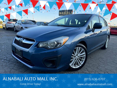 2012 Subaru Impreza for sale at ALNABALI AUTO MALL INC. in Machesney Park IL