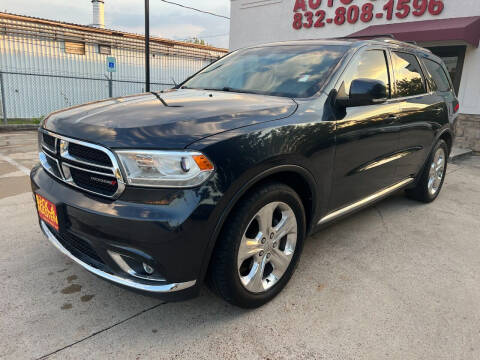 2014 Dodge Durango for sale at NATIONWIDE ENTERPRISE in Houston TX