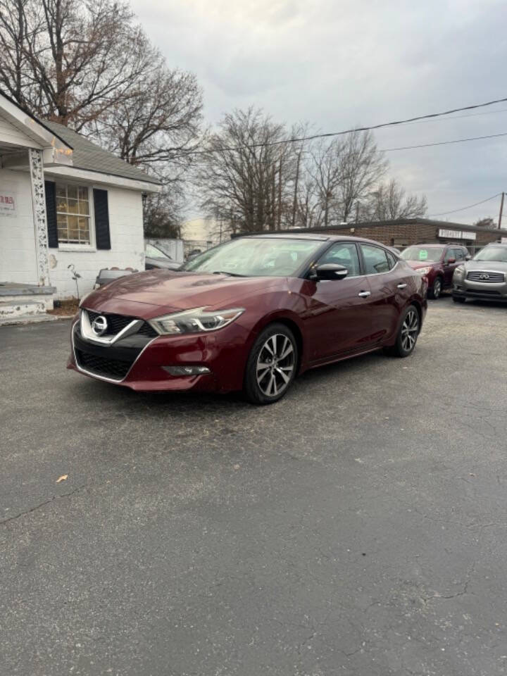 2016 Nissan Maxima for sale at Nation Auto Sales in Greensboro, NC