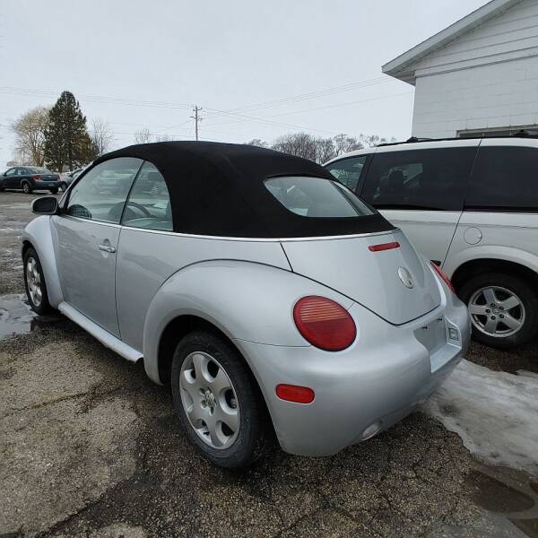 2003 Volkswagen New Beetle Convertible for sale at Cox Cars & Trux in Edgerton WI