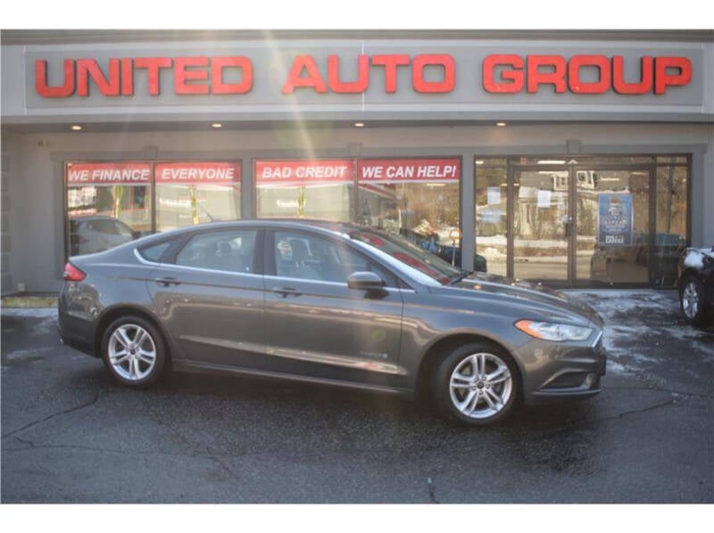 2018 Ford Fusion Hybrid for sale at United Auto Group in Putnam CT