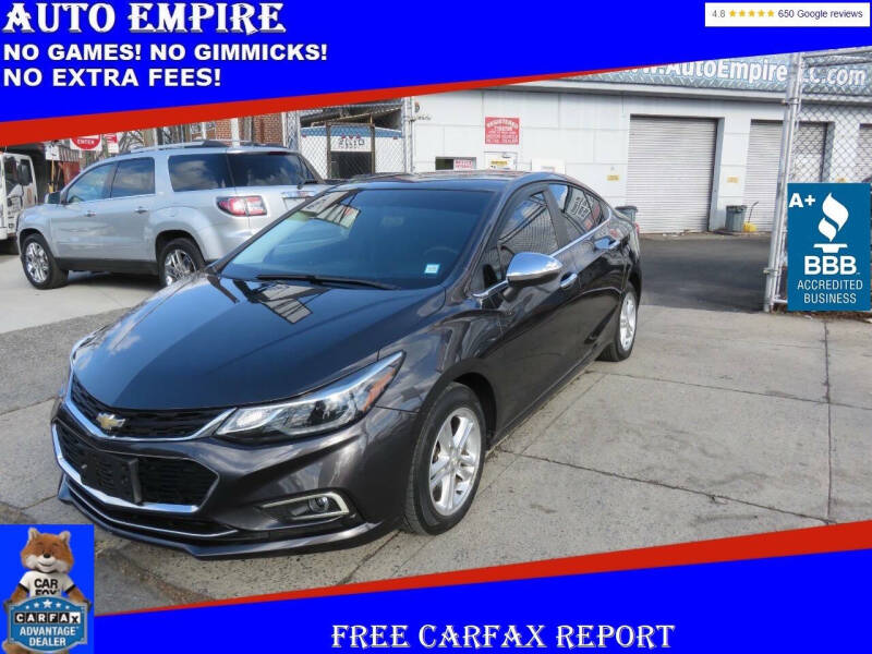 2017 Chevrolet Cruze for sale at Auto Empire in Brooklyn NY