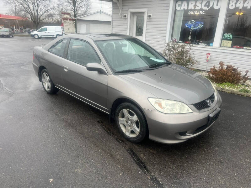 2005 Honda Civic for sale at Cars 4 U in Liberty Township OH
