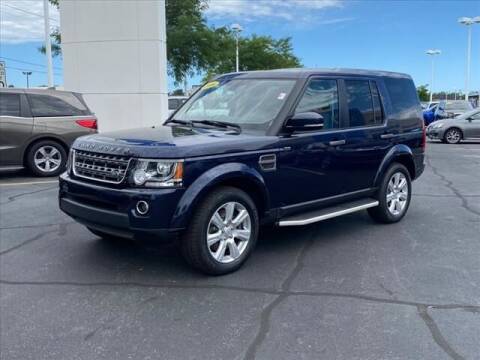 2016 Land Rover LR4 for sale at BASNEY HONDA in Mishawaka IN