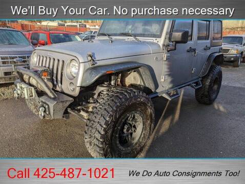 2016 Jeep Wrangler Unlimited for sale at Platinum Autos in Woodinville WA