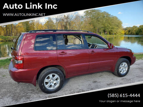 2007 Toyota Highlander for sale at Auto Link Inc. in Spencerport NY