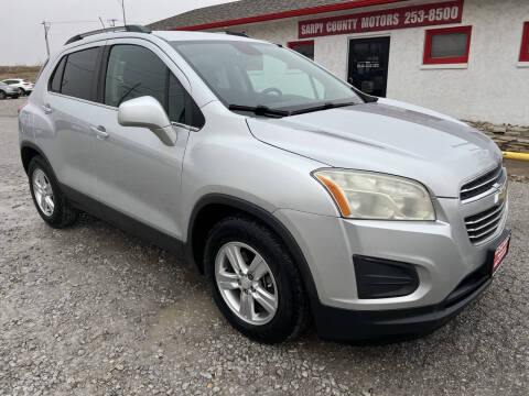 2016 Chevrolet Trax for sale at Sarpy County Motors in Springfield NE
