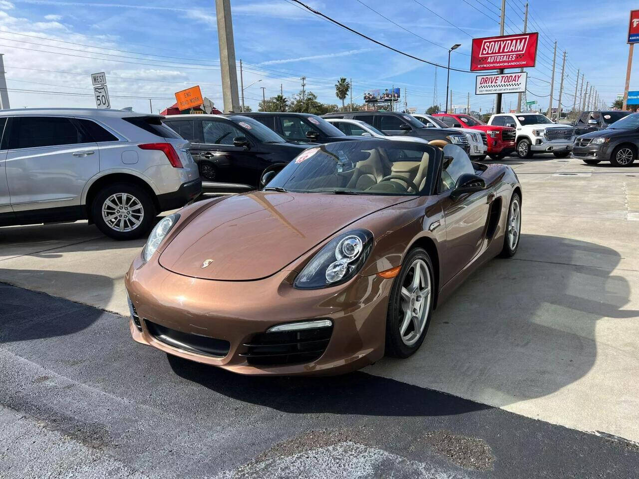 2013 Porsche Boxster for sale at Sonydam Auto Sales Orlando in Orlando, FL