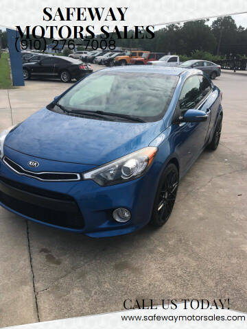 2014 Kia Forte Koup for sale at Safeway Motors Sales in Laurinburg NC