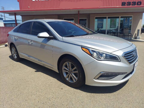2015 Hyundai Sonata for sale at Credit World Auto Sales in Fresno CA