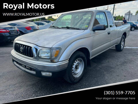 2004 Toyota Tacoma for sale at Royal Motors in Hyattsville MD