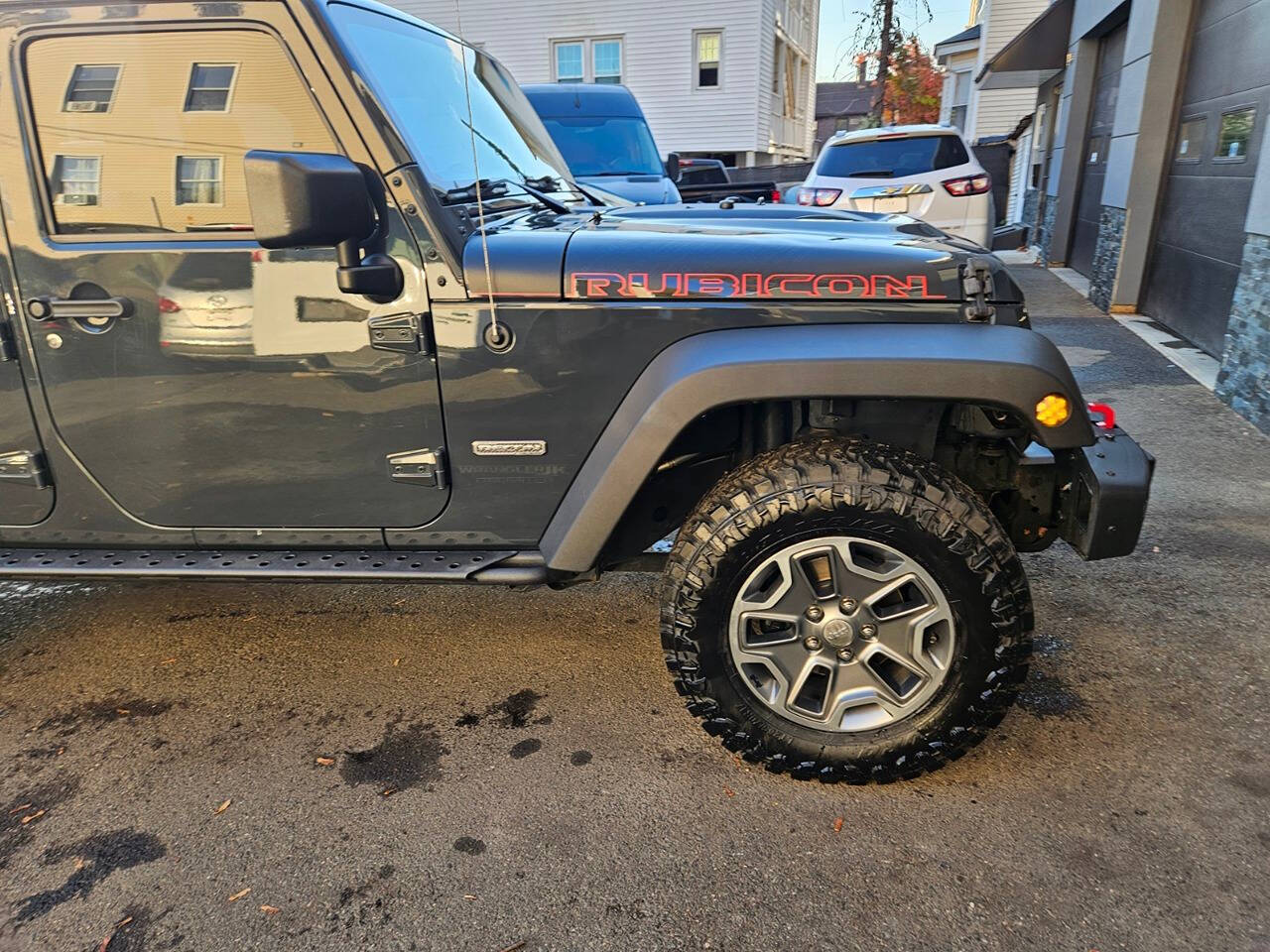 2018 Jeep Wrangler JK Unlimited for sale at RENOS AUTO SALES LLC in Waterbury, CT